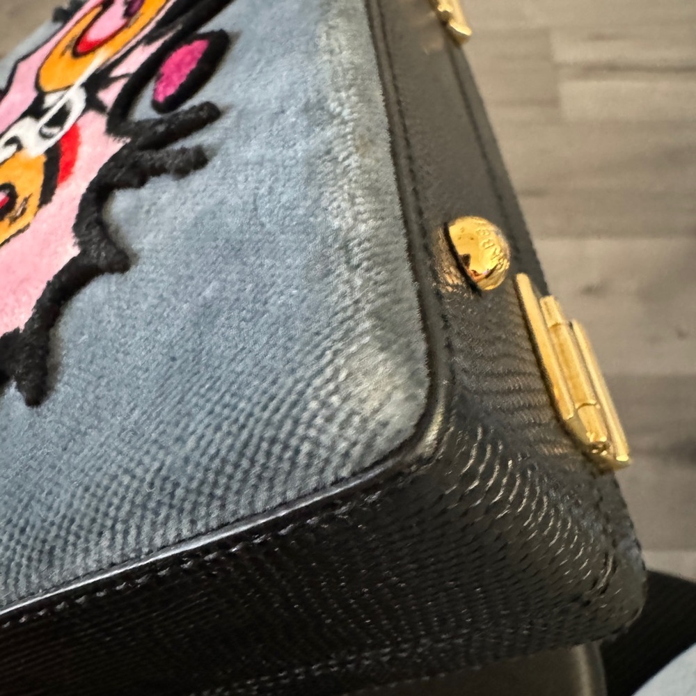 Dolce Gabbana Dolce Box Velvet Boom Bag - Picture 10 of 10